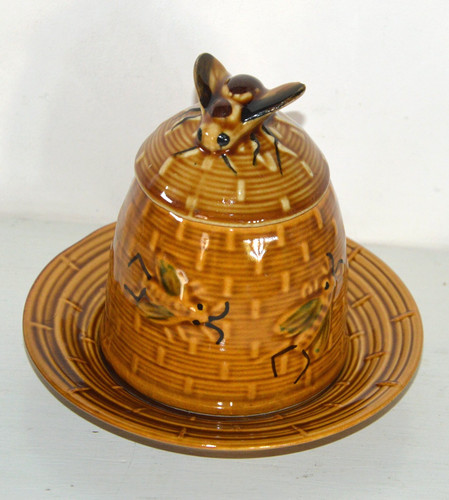 Ancien pot miel - pot, miellier