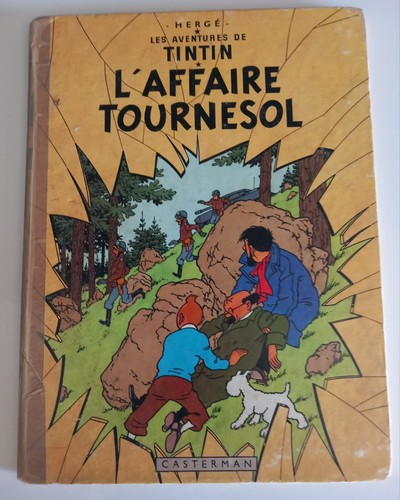 Tintin affaire tournesol - bd, l'affaire