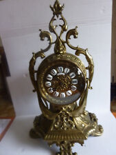 Horloge pendule en bronze , cartel