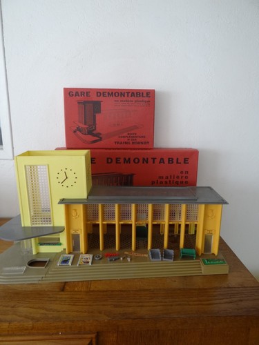 Meccano trains hornby gare - trains,