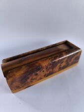 Antique Vintage Art Deco Thuyas Magnifying Glass Storage Nib 