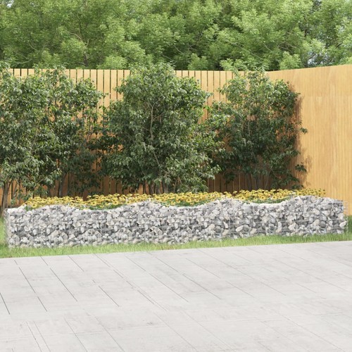 Lit surélevé gabions - surélevé, à