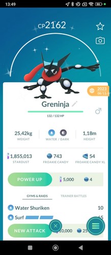 Greninja shiny amphinobi - greninja,