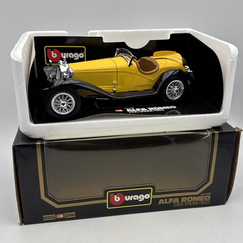 Alfa romeo 2300 spider - romeo, jaune