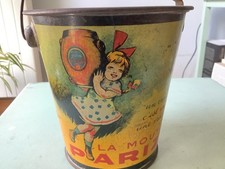 ANCIEN seau POT A MOUTARDE