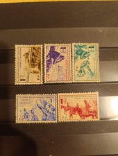 Timbre France LVF SANS GOMME YT 6 A 10 Ref 10832