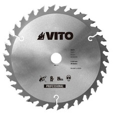 Lame de coupe débroussailleuse carbure 30 dents diamètre 255mm Alesage 25.4