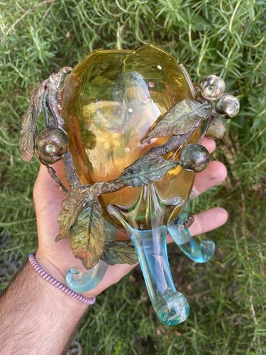 Art nouveau vase - art,