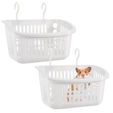  2 Pcs Panier Accessoires Cage