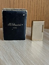 Briquet Dupont en Plaqué Or