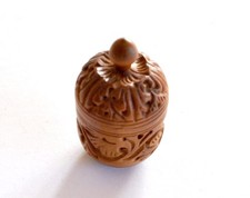 Boite œuf ancienne en bois