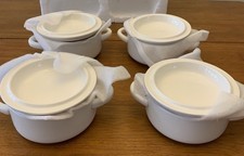 MALACASA Mini Cocotte Set -Small Casserole Dishes. New without box.