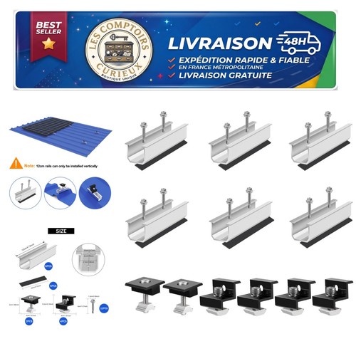 Kit fixation panneau solaire - kit,
