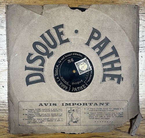 Disques pathe centre - pathe,