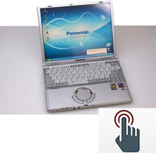 Petit PC Portable Panasonic CFT2 Écran Tactile Top-Display 1024x768 900gr Facile