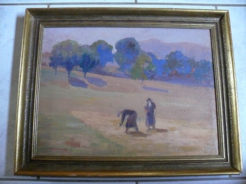 Superbe tableau paysage - tableau,
