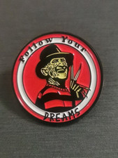 FREDDY KRUEGER A NIGHTMARE HALLOWEEN PUMPKIN Pin Badge Patch New High Quality