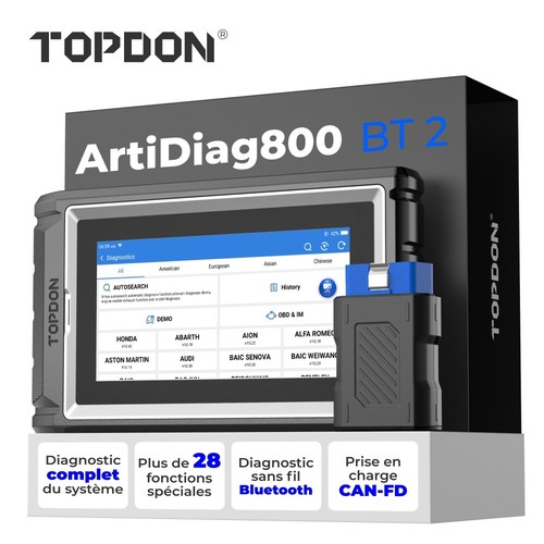 Topdon ad800 valise - bt, 2