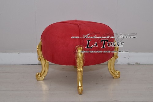 Pouf eneas style baroque - pouf,