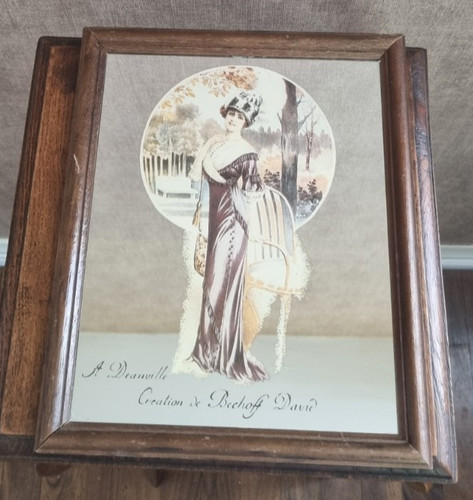 Miroir vintage femme - , à