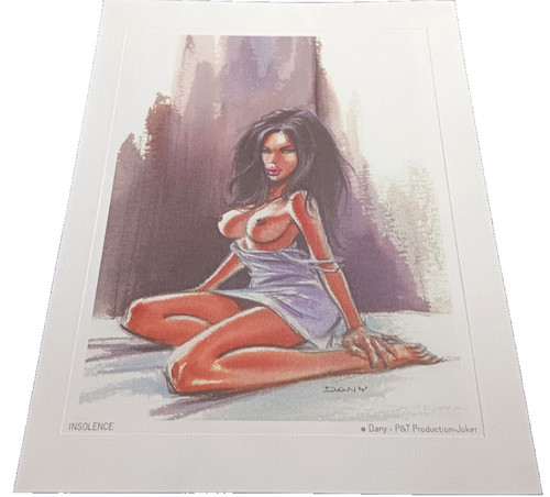 Dany grande lithographie - dany,