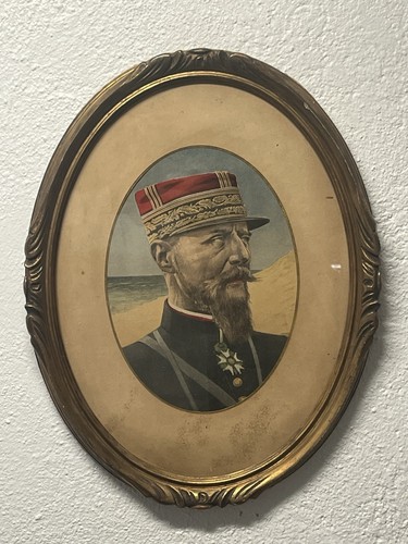 Cadre ovale ancien bois - cadre,