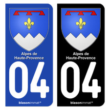 Autocollant plaque