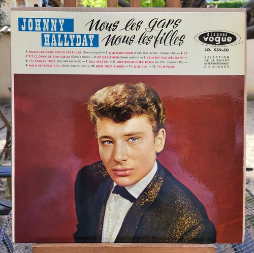 Rare lp 33t johnny - d,