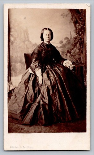 Cdv 1865 mme - cdv, thézac