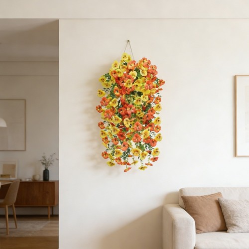 Guirlande fleurs soie - guirlande,