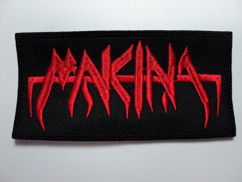 Makina embroidered patch - makina,