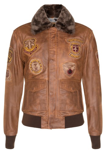 Veste aviateur bomber cuir - veste,