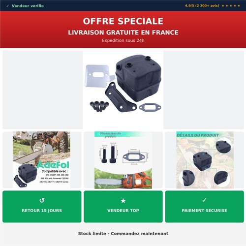 Pot échappement - pot, d'échappement