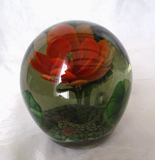 Presse-papier Verre Fleur