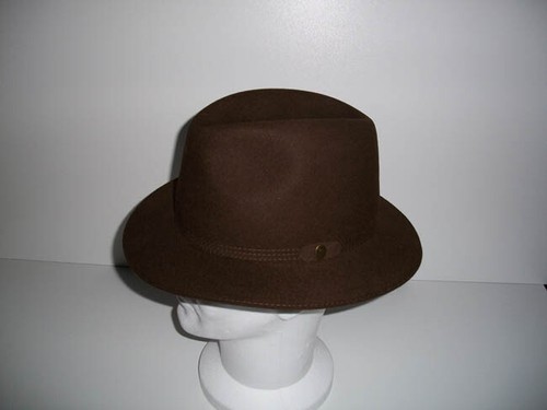 Chapeau homme marron - chapeau, casual
