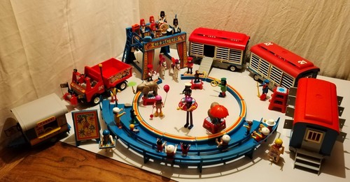 Gros lot playmobil - gros, cirque