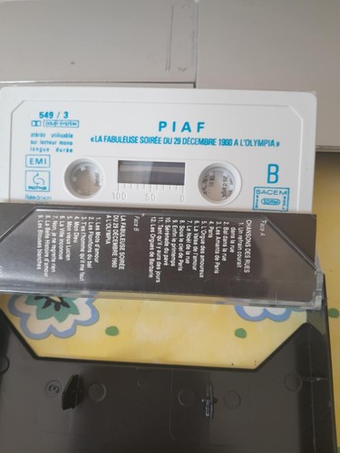 Cassette audio piaf - , "