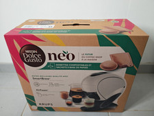 Machine à café connectée Krups Dolce Gusto Neo Latte blanche neuve