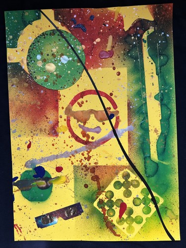 Art contemporain peinture