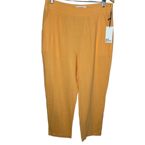 Eve gravel pavot pants linen - gravel,