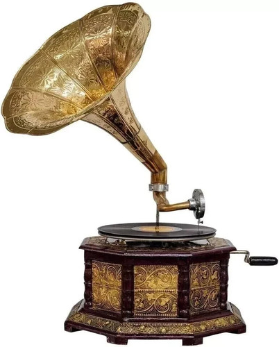 Ancien gramophone hmv - gramophone,