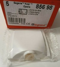 85698 Sortie de Câble LEGRAND SAGANE 856 98 OPALIS  (BLANC) NEUF