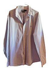 RALPH LAUREN  chemise bleu