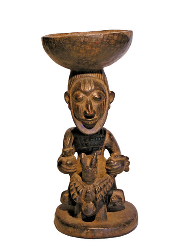 Statuette africaine yoruba - statuette,