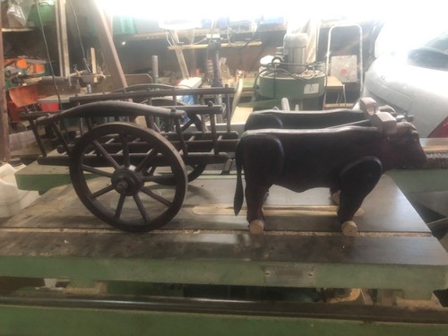 Ancien jouet attelage dejou - ancien,