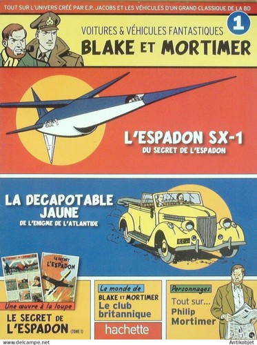 Voiture blake mortimer - voiture,