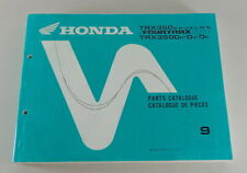 1991 Honda Quad TRX 350 / Fourtax 4x4 Parts Catalogue / Parts Catalogue
