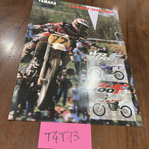 Yamaha yz400f wr400f catalogue - yamaha,