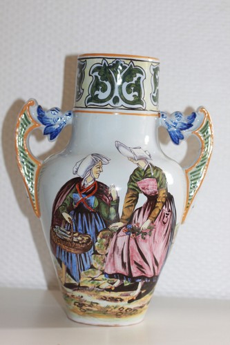 Ancien vase balustre - ancien,