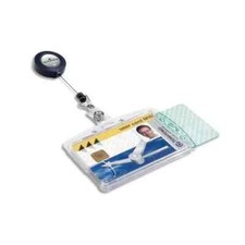 Boite de 10 Porte-badge rigide